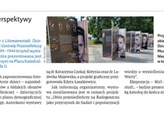 O wystawie plenerowej w NIEDZIELI