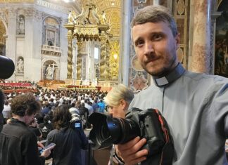 Katecheza Ojca Świętego Leona XIV i rozmowy przed kamerą