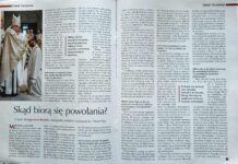 Wywiad o powołaniach i ich braku w tygodniku IDZIEMY