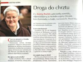Droga do Chrztu – wywiad o katechumenacie w Tygodniku Idziemy