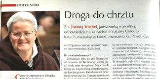Droga do Chrztu – wywiad o katechumenacie w Tygodniku Idziemy