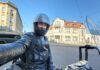 Motocyklem na poranną Eucharystię do Caritas
