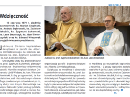 O jubileuszu kapłaństwa w Tygodniu Katolickim NIEDZIELA