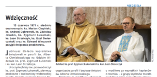 O jubileuszu kapłaństwa w Tygodniu Katolickim NIEDZIELA