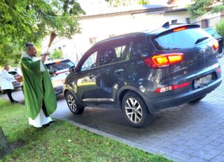 Poświęceni pojazdów mechanicznych na św. Krzysztofa