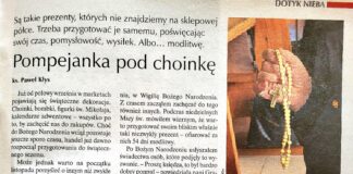 Pompejanka pod choinkę – artykuł w Tygodniku IDZIEMY